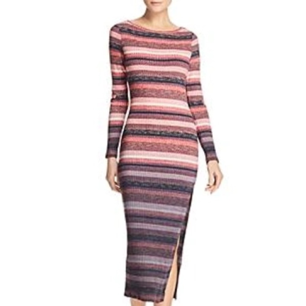 French Connection Bintan Dégradé Rib Dress